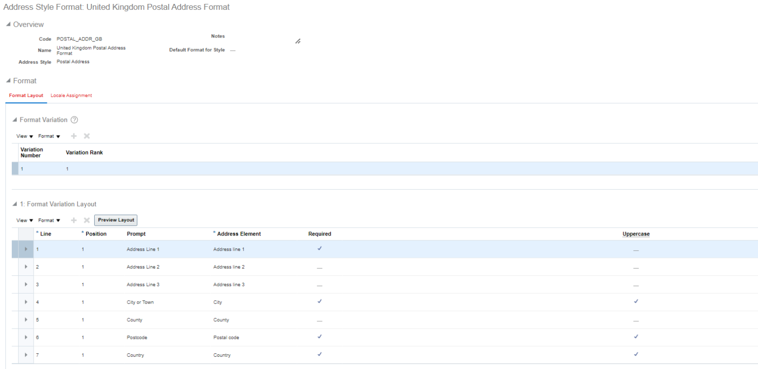 BIP - Extract Address Style Format Information - MSPL