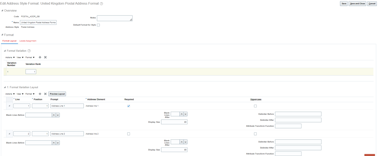 BIP - Extract Address Style Format Information - MSPL